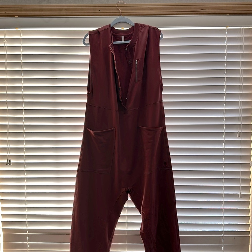 Free People All Day Everyday Henley Jumpsuit